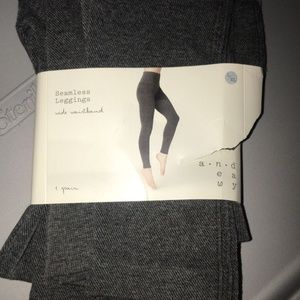 A New Day Pants - Women's Heathered Twill Seamless Waistband Legging A New Day Pants - Women's Heathered Twill Seamless Waistband Legging